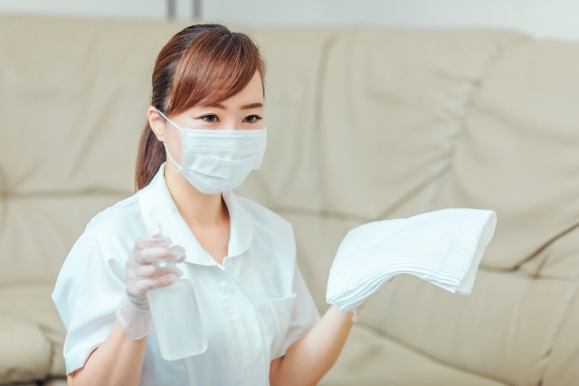 クリニックスタッフの感染対策